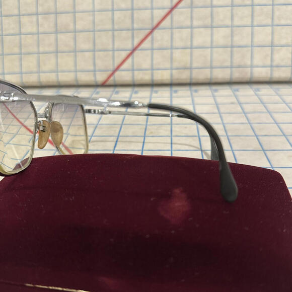 Vintage Square Frames Oversized Glasses Jeweled - Picture 7 of 15